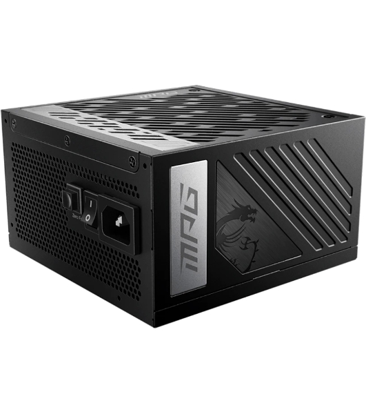 Блок питания MSI MPG A1000G RTL, 1000Вт, 80 PLUS Gold, модульный, RTL