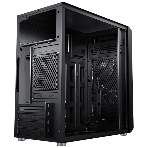 Компьютерный корпус ACD Coffre 104G mATX, Black, CPU 140мм, VGA 245мм, PSU 285мм, 2x3.5INT, 1x2.5INT, 2xUSB 2.0, 1xUSB 3.0, HD Audio, w/o FAN, w/o PSU, TG, фото3