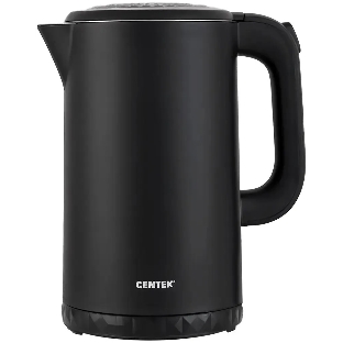 Электрочайник Centek CT-0020 черный, 1.7 л, 2200 Вт, скрытый нагревательный элемент