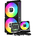 Система жидкостного охлаждения Formula V Line Cryo Wing Digi 240 BK, 240мм, LCD 2.73', 2x120мм, ARGB fans, LGA115X/1200/1700/1851/1366/2011/2066, AM3/AM4/AM5/Ryzen3/Ryzen5/Ryzen7/Threadripper/RT4, фото8