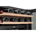 Винный шкаф встраиваемый ZÜGEL ZCWI460DB, черный, фото9