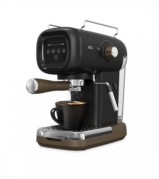 Кофеварка эспрессо BQ CM2005 черный, исп. кофе - молотый, 0.6 л, 1100 Вт, 20 бар
