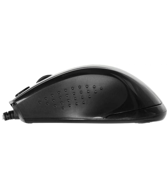 Мышь проводная A4Tech N-500F серый глянец/черный, 1200 dpi, USB, кнопки - 4
