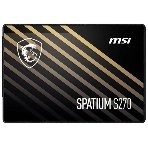 Накопитель SSD MSI SPATIUM S270, 240Gb, 2.5', SATA III, R/W 500/400, фото 1