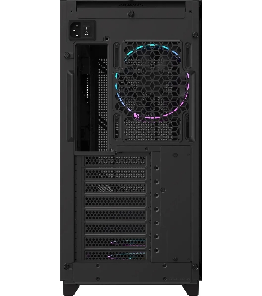 Компьютерный корпус Gigabyte Gb-AC400G черный без БП ATX 2xUSB 3.0 1xUSB3.1 audio bott PSU