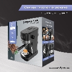 Кофеварка рожковая Zigmund & Shtain ZCM-900 черный, исп. кофе - молотый, 1.2 л, 1200 Вт, 15 бар, фото3