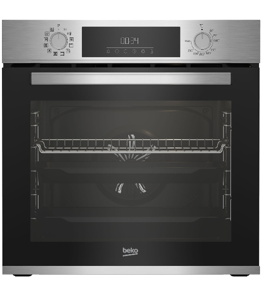 Духовой шкаф электрический Beko BBIM12301X нержавеющая сталь/черный