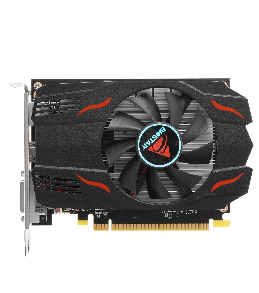 Видеокарта Biostar AMD Radeon RX 550 4Gb RX550-4GB PCI-E 128bit GDDR5 1100/6000 DVIx1 HDMIx1 DPx1 HDCP Ret