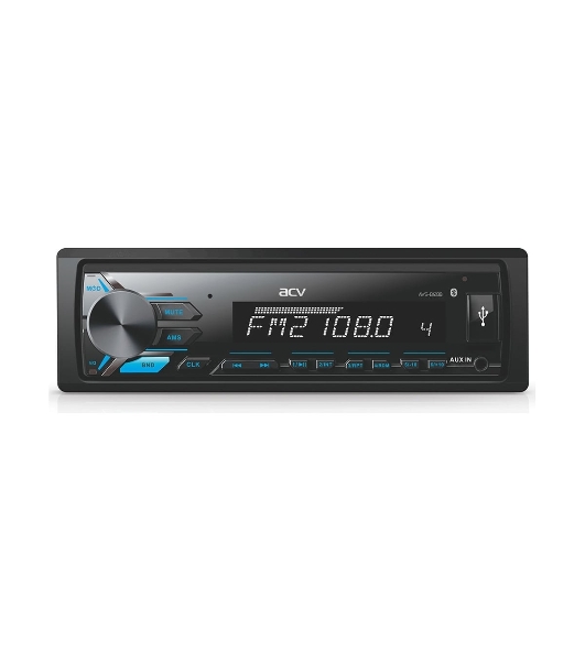 Автомагнитола ACV AVS-812BB, 1 DIN, Bluetooth, USB Type-A, AUX