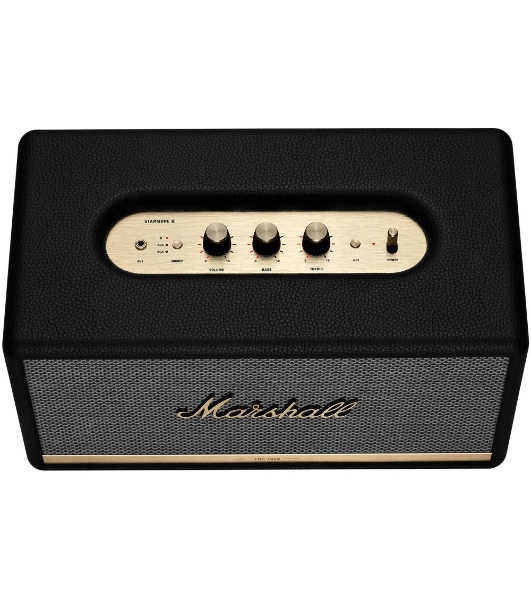 Колонка портативная Marshall Stanmore II черный/золотистый 80W 2.1 BT/3.5Jack 10м (1001902)
