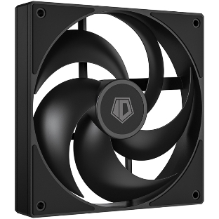 Вентилятор для корпуса ID-Cooling AS-140-K черный, 140 мм, 1800 об/мин, 24.9 дБ, 4 pin