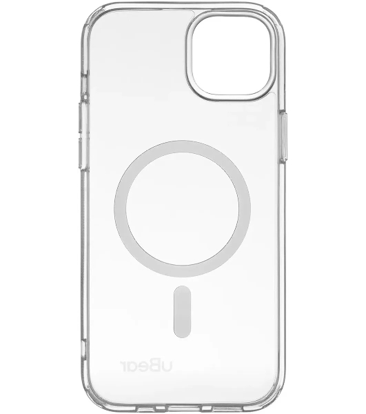 Чехол (клип-кейс) uBear для Apple iPhone 15 Plus Real Mag Case with MagSafe прозрачный (CS254TT67RL-I23M)