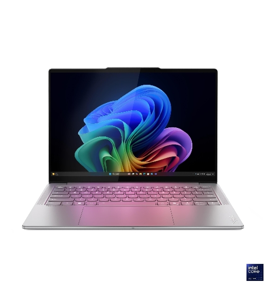 Ноутбук Lenovo Yoga Slim 7 14ILL10 14'(2880x1800 OLED)/Intel Core Ultra 7 256V(2.2Ghz)/16Gb/1024PCISSDGb/noDVD/Int:Intel Arc Graphics 140V/Cam/BT/WiFi/70WHr/war 1y/1.19kg/luna grey/Win11Home + 65W, RU kbd