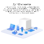 Бесшовный Mesh роутер Mercusys Halo H30G(3-pack) AC1300 10/100/1000BASE-TX, фото6