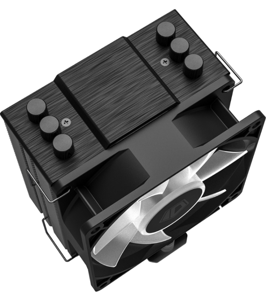 Кулер для процессора ID-COOLING SE-903-XT FRGb черный 92мм алюминий/медь 2200rpm 26db 4-pin 130W 123мм