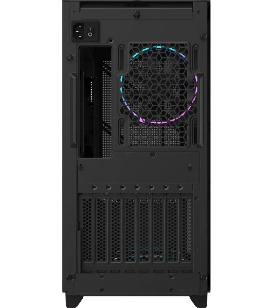 Компьютерный корпус Gigabyte Gb-AC400G черный без БП ATX 2xUSB 3.0 1xUSB3.1 audio bott PSU