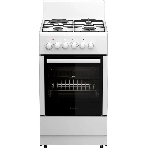 Плита комбинированная Darina 1E КМ241 321 W белый, конфорок 3 газовых и 1 электрическая, духовка 50 л, 50 см x 85 см x 60 см, фото6