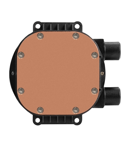 Комплект жидкостного охлаждения ExeGate BlackWater-120V3.PWM.ARGb (3 PIN 5V ADDRESSABLE RGb подсветка, LGA2066/2011/1366/1150/1151/1155/1156/1200/1700/1851/AM4/AM5/FM1/FM2/FM2+/AM2/AM2+/AM3/AM3+, TDP 150W, Fan 120мм 4pin PWM 600-1800RPM Hydro bearing, помпа 3pin 2700RPM, макс. шум 37db, с термопастой, на винтах, черный, Color Box)