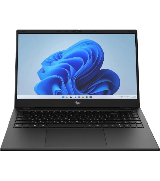 Ноутбук IRU Planio 15ING Celeron N4500 8Gb SSD256Gb Intel UHD Graphics 15.6' IPS FHD (1920x1080) Windows 11 Pro 64 black WiFi BT Cam 6000mAh (2140835)