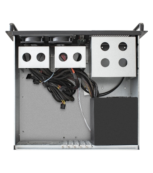Серверный корпус ExeGate Pro EX293181RUS 3U390-08 (RM 19', высота 3U, глубина 390, БП 1000RADS, USB)