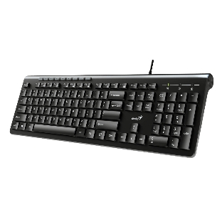 Клавиатура проводная Genius SlimStar 230II 31310048402, USB, черный