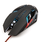 Мышь проводная Nakatomi MOG-20U черный, 2400 dpi, USB, кнопки - 6, фото4