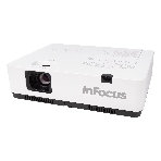Проектор INFOCUS IN1034 3LCD, 4800 lm, XGA (1024x768), 50000:1, 1.481.78:1,3.5мм in,Composite video,Component,VGA IN х2, HDMI IN, Audio in(RCAх2), USB-A, USB B х2, VGA out, Audio 3.5мм out, лампа 20000ч.(ECO mode), RJ45,RS232, 1x16W, 31дБ, 3,3 кг, фото 1