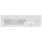 Комплект клавиатура+мышь Smartbuy 218346AG беспроводной, USB, 1500 DPI, белый, фото9