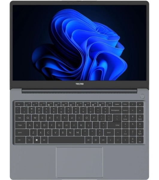 Ноутбук Tecno MegaBook K15SRA/15.6'/IPS/Intel Core i5 13420H/8Gb/512Gb SSD/Intel UHD Graphics/Windows 11 Home/серый/1.7kg