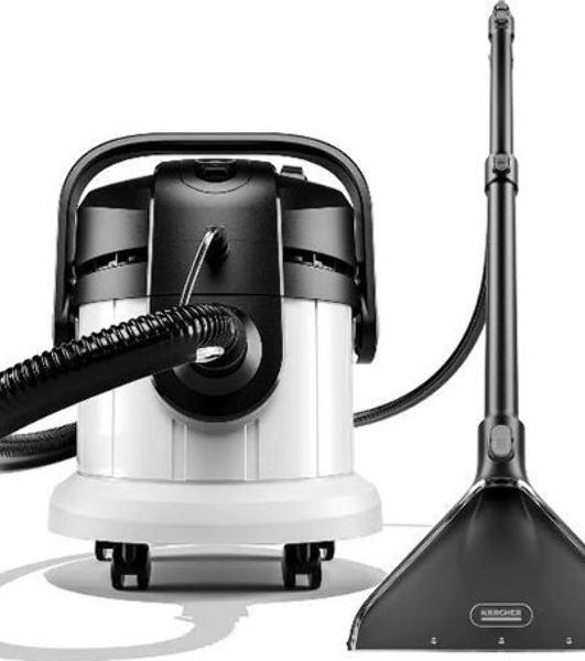 Пылесос моющий Karcher SE 4 *EU белый/черный, 1000 Вт, уборка влажная/сухая, пылесборник контейнер/мешок, 4 л