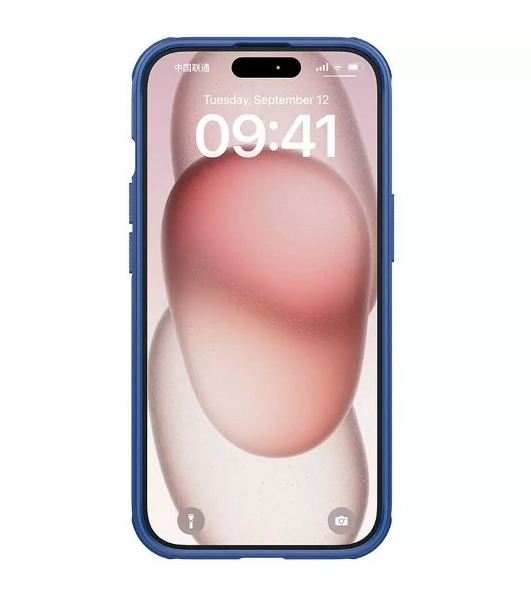 Чехол Super Frosted Shield Pro, синий, (AP IP15)