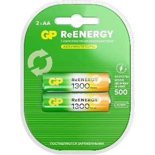 Аккумулятор GP 130AAHCRGY-2CRCB2 AA 1300mAh (2шт)