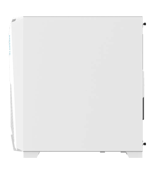 Компьютерный корпус Gigabyte C301 Glass White MidTower, ATX, USB-C x1, USB 3.0 x2, Audio I/O, GPU:400мм, Black, TG