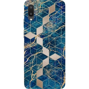 Чехол (клип-кейс) Gresso Meridian, для Samsung Galaxy A02, синий gr17aaae8917