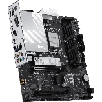 Материнская плата MSI PRO B860M-P WIFI6E, LGA 1851, Intel B860, 4xDDR5 (до 256 ГБ), 4xSATA, 2xM.2 (1xPCIe 5.0, 1xPCIe 4.0), 1xPCIe 5.0 x16, 1xPCIe 4.0 x16, 1xVGA, 1xHDMI, 2xDP, 1x2.5Gb LAN, Wi-Fi 6E, Bluetooth 5.3, 3xUSB-A 5Gbps, 2xUSB-A 2.0, 3x3.5 мм, 7.1, чёрный, mATX, фото4