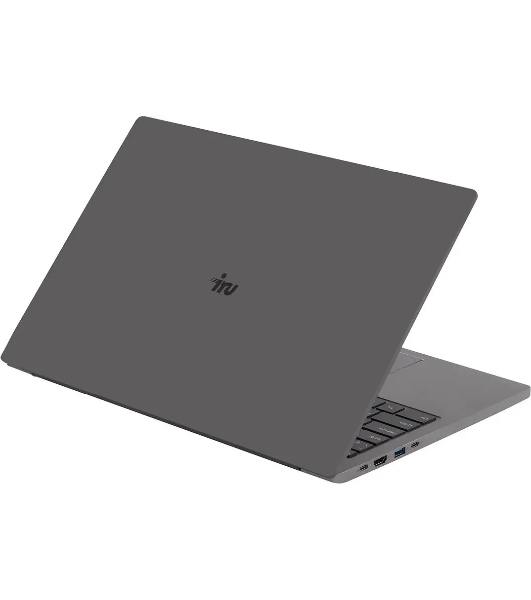 Ноутбук IRU Strato 16ALMR Core i5 12450H 16Gb SSD256Gb Intel UHD Graphics 16' IPS FHD (1920x1200) Windows 11 Pro grey WiFi BT Cam 5400mAh (2142315)