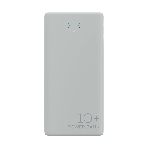Портативный аккумулятор More choice (4610196408694) PB11-10 White 10000mAh 2USB, фото 1