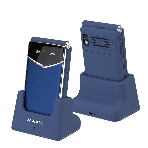 Мобильный телефон Maxvi E11ds синий/серебристый, фото 1