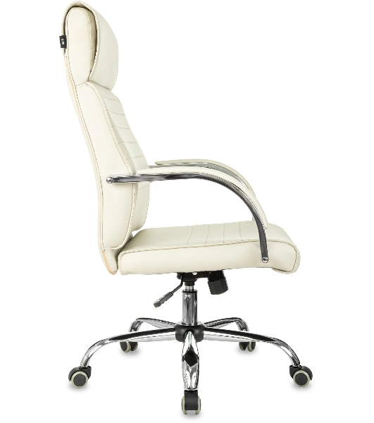 Кресло Бюрократ T-8010SL/IVORY слоновая кость, экокожа