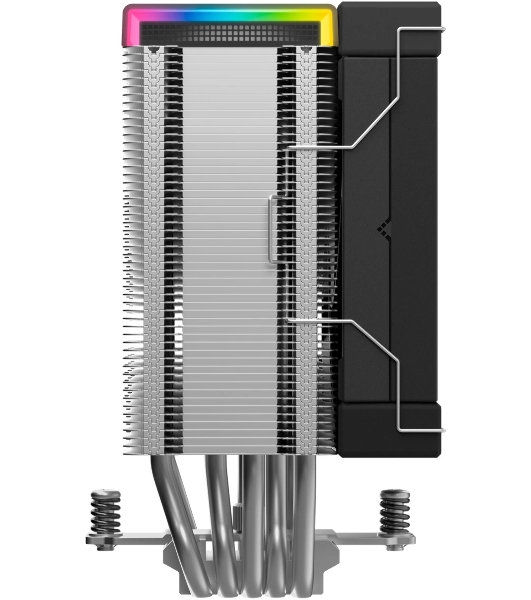 Кулер для процессора DEEPCOOL AK500S DIGITAL SE LGA20XX/1700/1200/115X/AM5/AM4 (12шт/кор, TDP 240W, PWM, Fan 120мм, 5 тепл. трубок, Copper Base, черный) RET (R-AK500S-BKADMN-GJD)