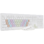 Комплект клавиатура+мышь Smartbuy 218346AG беспроводной, USB, 1500 DPI, белый, фото 1