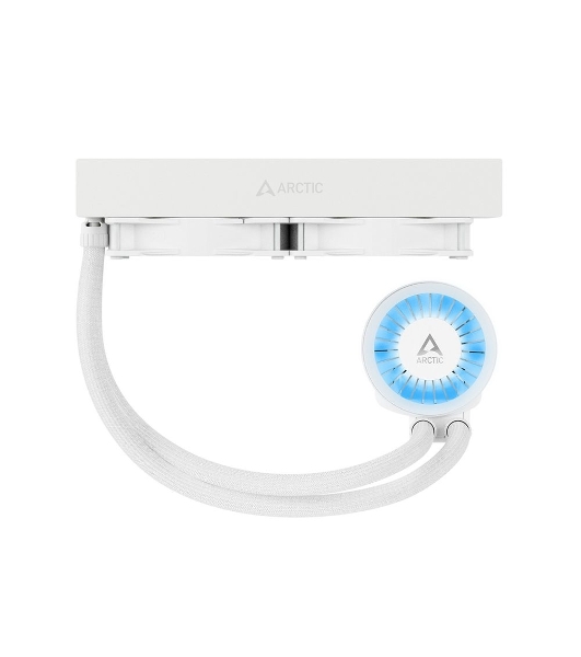 Жидкостная система охлаждения Arctic Liquid Freezer III 240 A-RGb белый, 120 мм, алюминий, 2800 об/мин, 25 дБ, 4 pin, 250 Вт