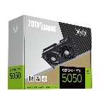 Видеокарта Zotac GAMING GeForce RTX 5050 TWIN EDGE, NVIDIA RTX 5050, 8 ГБ GDDR6, 128 бит, PCI-e 5.0, 1xHDMI, 3xDP, 2572 МГц, фото5