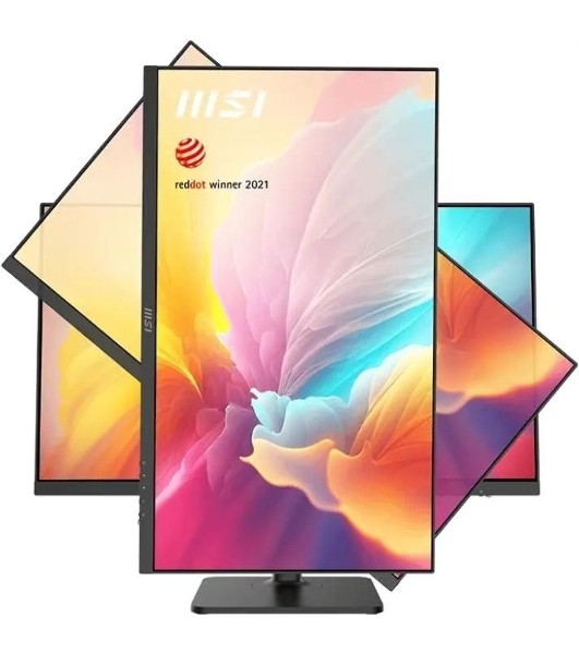 Монитор 27' MSI Modern MD272QXP IPS 2560x1440, 100 Гц, 4 мс, 16:9, 400 кд/м2, 1xHDMI, 1xDP, 1xUSB-C, 1x3.5 мм, черный