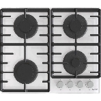 Газовая варочная панель Gorenje GT642AXW, 4 конфорки, закаленное стекло, белый, фото 1