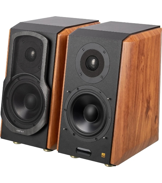 Акустическая система Edifier S1000MKII Brown (2.0,Bluetooth 5.0,ДУ,2x 25 Вт (ВЧ), 2x 35 Вт (СЧ/НЧ)
