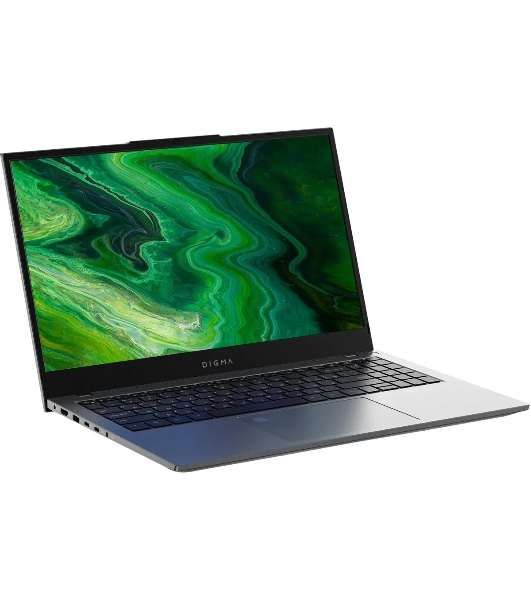 Ноутбук Digma Pro Fortis M Core i3 1215U 8Gb SSD 256Gb Intel UHD Graphics 15.6' IPS FHD (1920x1080) Windows 11 Professional grey WiFi BT Cam 4250mAh (DN15P3-8CXW04)