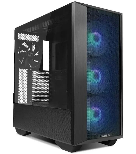 Компьютерный корпус Lian-Li Lancool III RGB черный без БП ATX 10x120мм 3x140мм 2xUSB 3.0 audio bott PSU