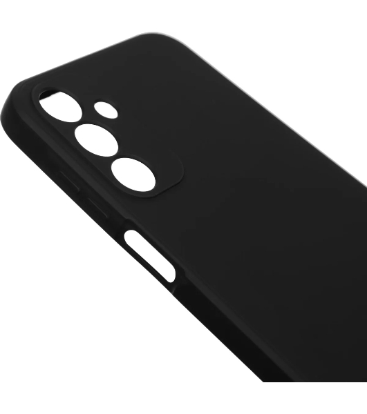 Чехол (клип-кейс) BoraSCO для Samsung Galaxy A15 Microfiber Case черный (72894)
