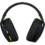Гарнитура Logitech G435 чёрный-жёлтый, беспроводная, радиоканал, до 18 ч, фото5